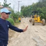100 Hari Kerja, Bupati Butur Pantau Langsung Perbaikan Jalan